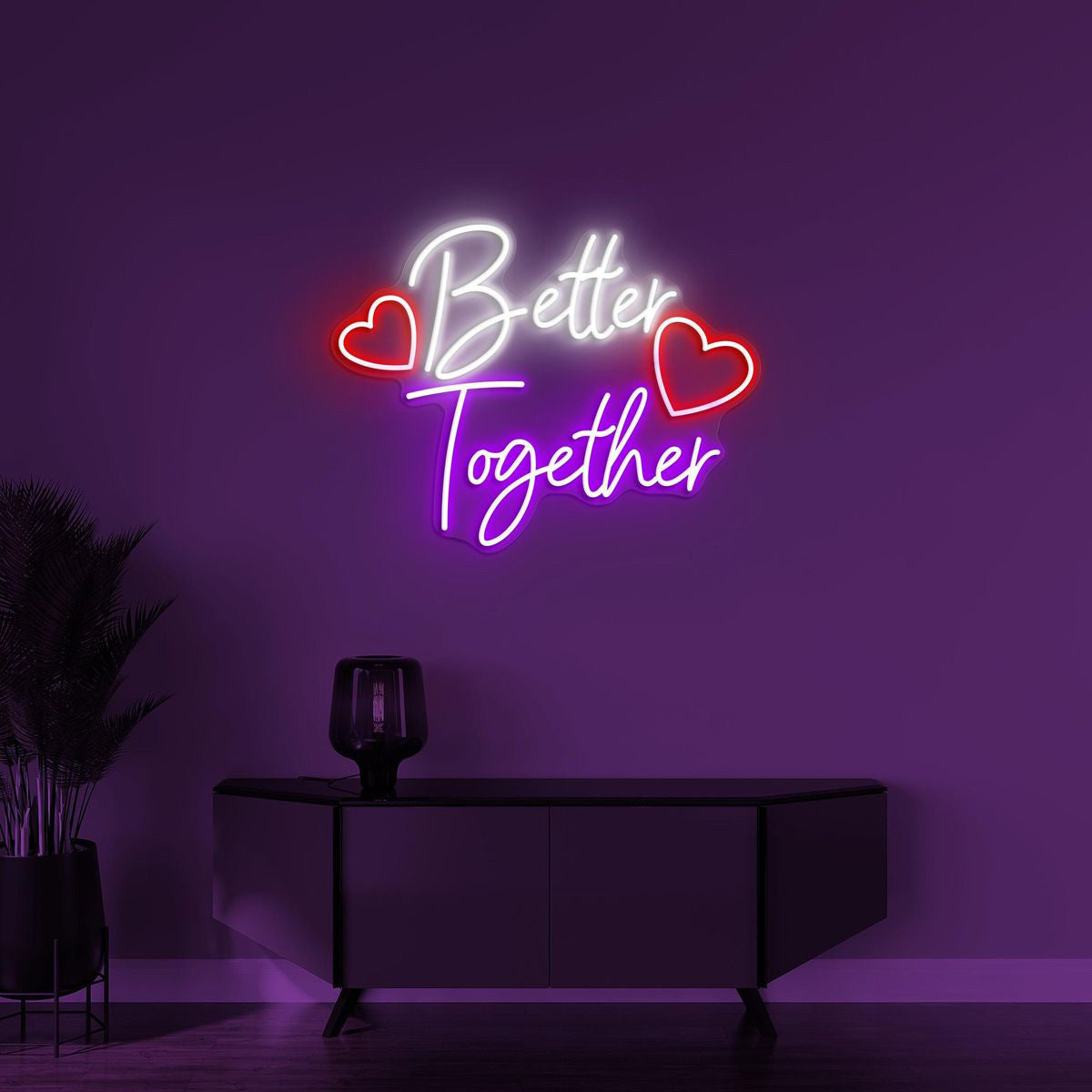 Better Together Neon Sign